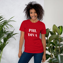 Load image into Gallery viewer, PHL Diva Short-Sleeve T-Shirt