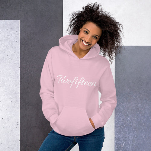 Pink Twofifteen Unisex Hoodie